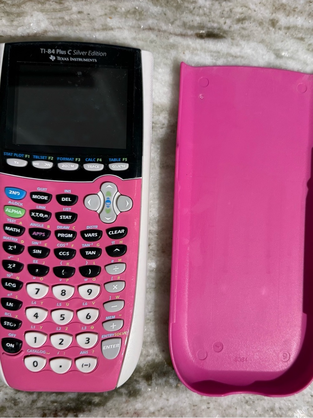 Texas Instruments TI-84 Plus C Silver Edition Graphing Calculator - Pink